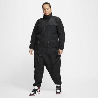 Trening Nike Jordan Flight Suit (Plus Size) Dama Negrii | WEAF-21748